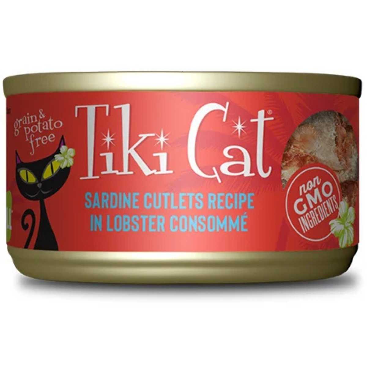 Tiki Pet Grill Sardine Cutlets in Lobster (previously Bora Bora Grill)- 12/2.8 oz Cans