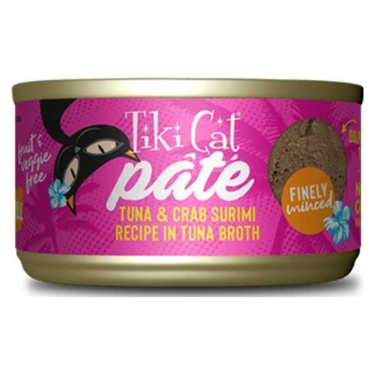 Tiki Pet Grill Tuna & Crab Surimi- 8/6 oz Cans