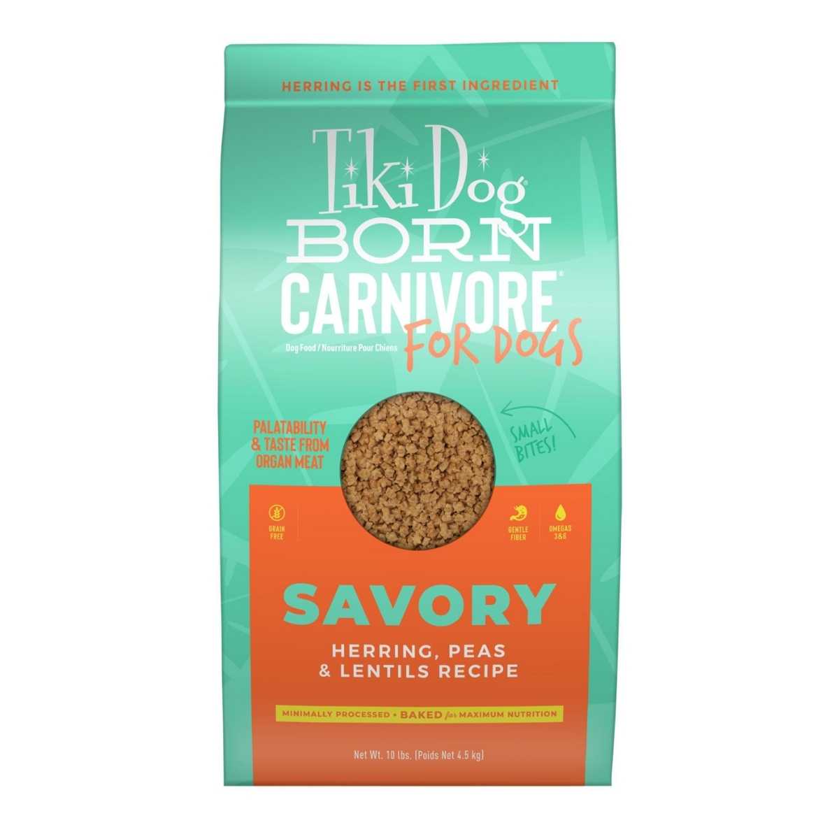 Tiki Pet Born Carnivore Savory Peas Lentils