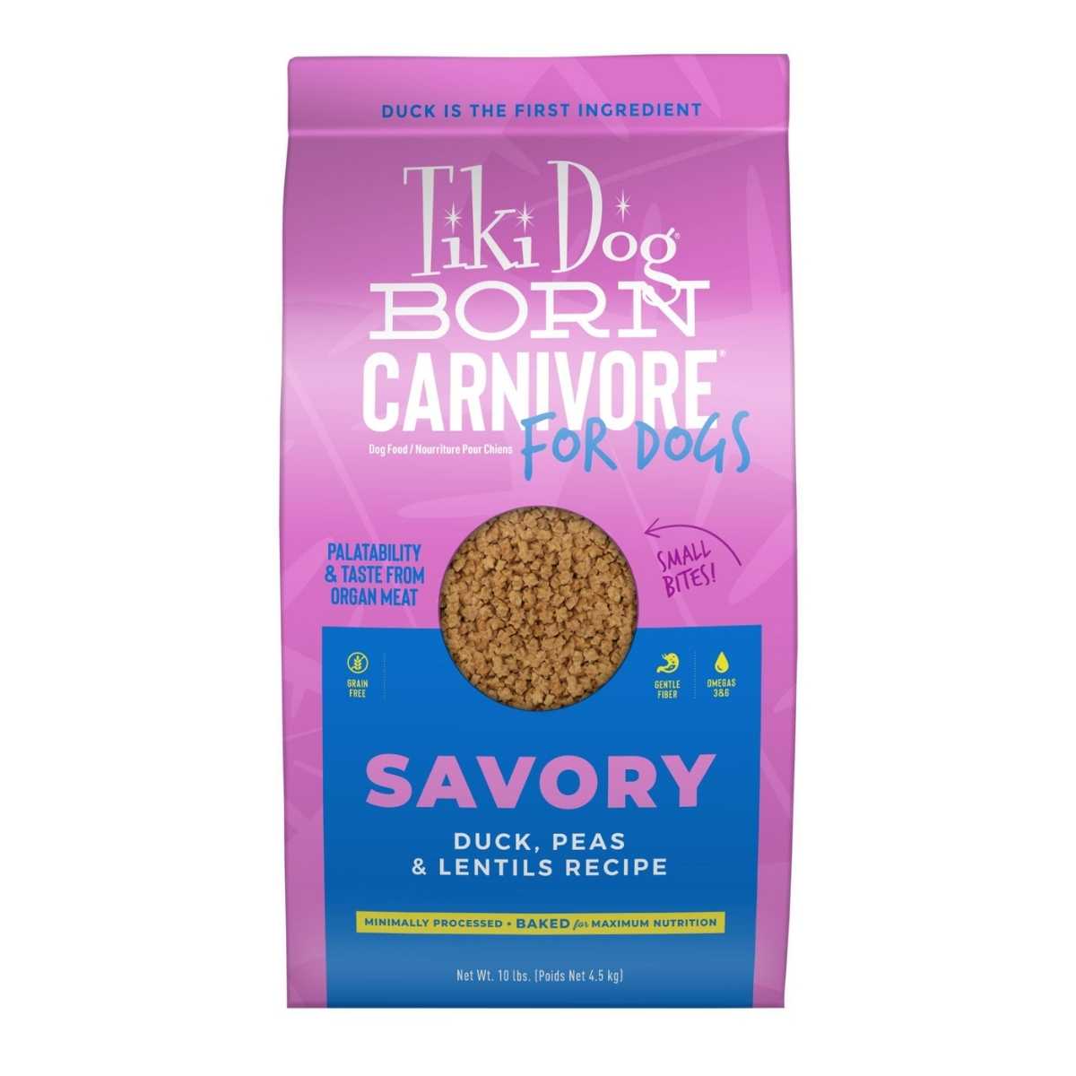 Tiki Pet Born Carnivore Savory Peas Lentils
