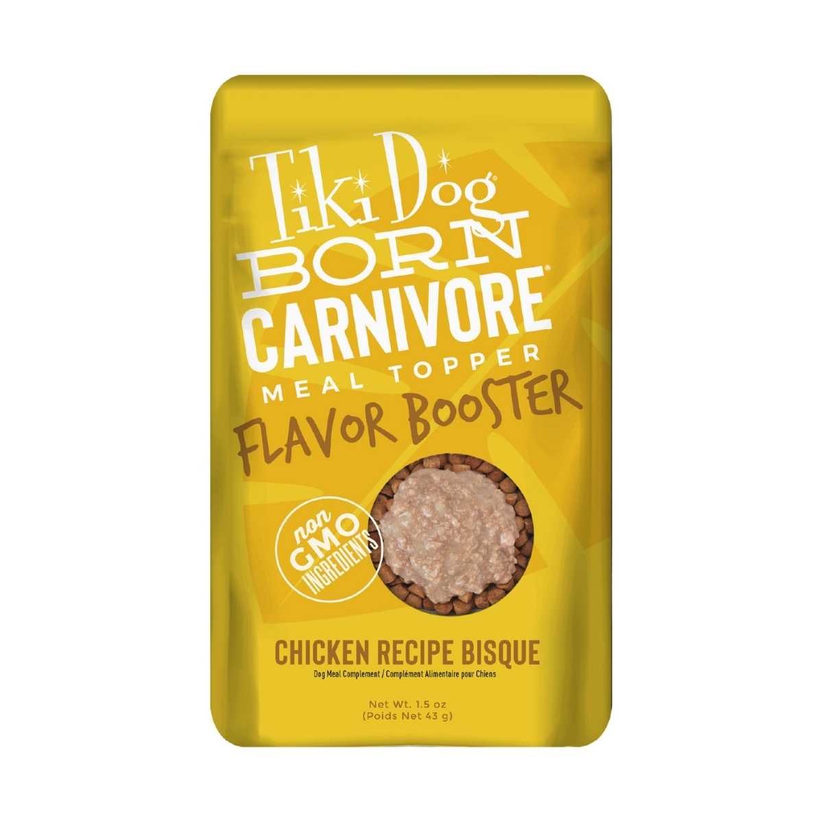 Tiki Pet Born Carnivore Booster Topper Recipe Bisque 12 1 5