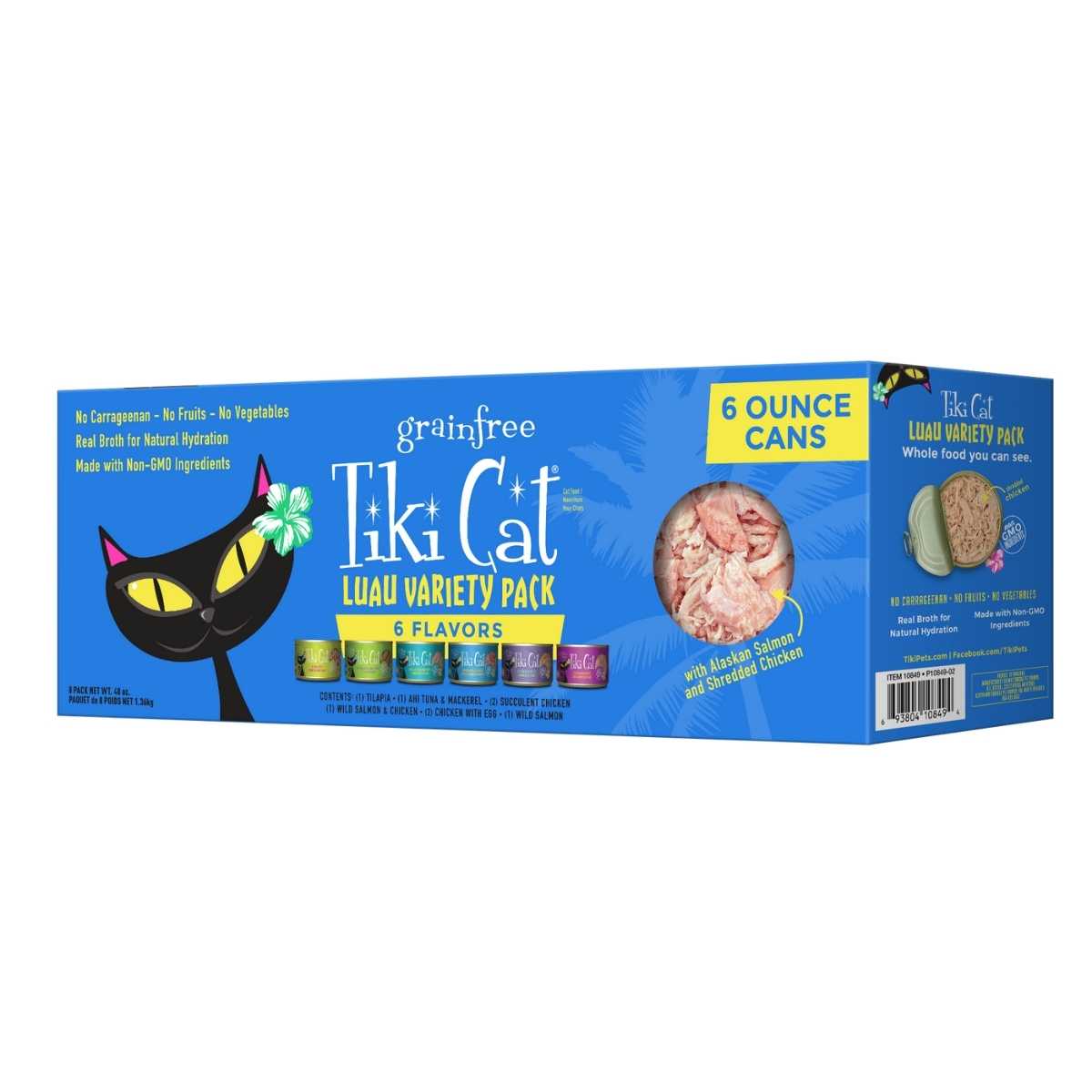 Tiki Pet Luau Variety Pack- 8/6 oz Cans