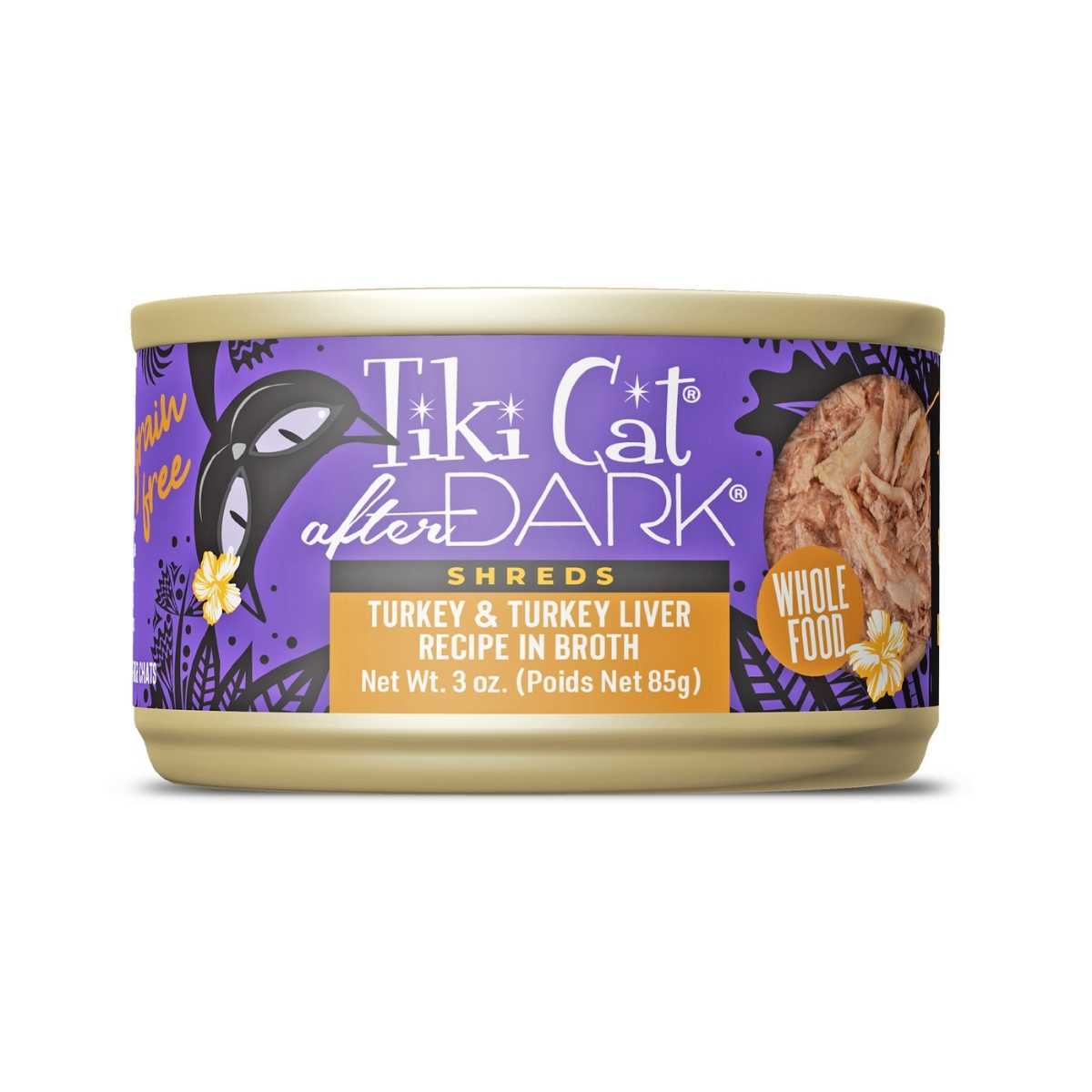 Tiki Pet After Dark Shreds Wet Cat Food 12bx