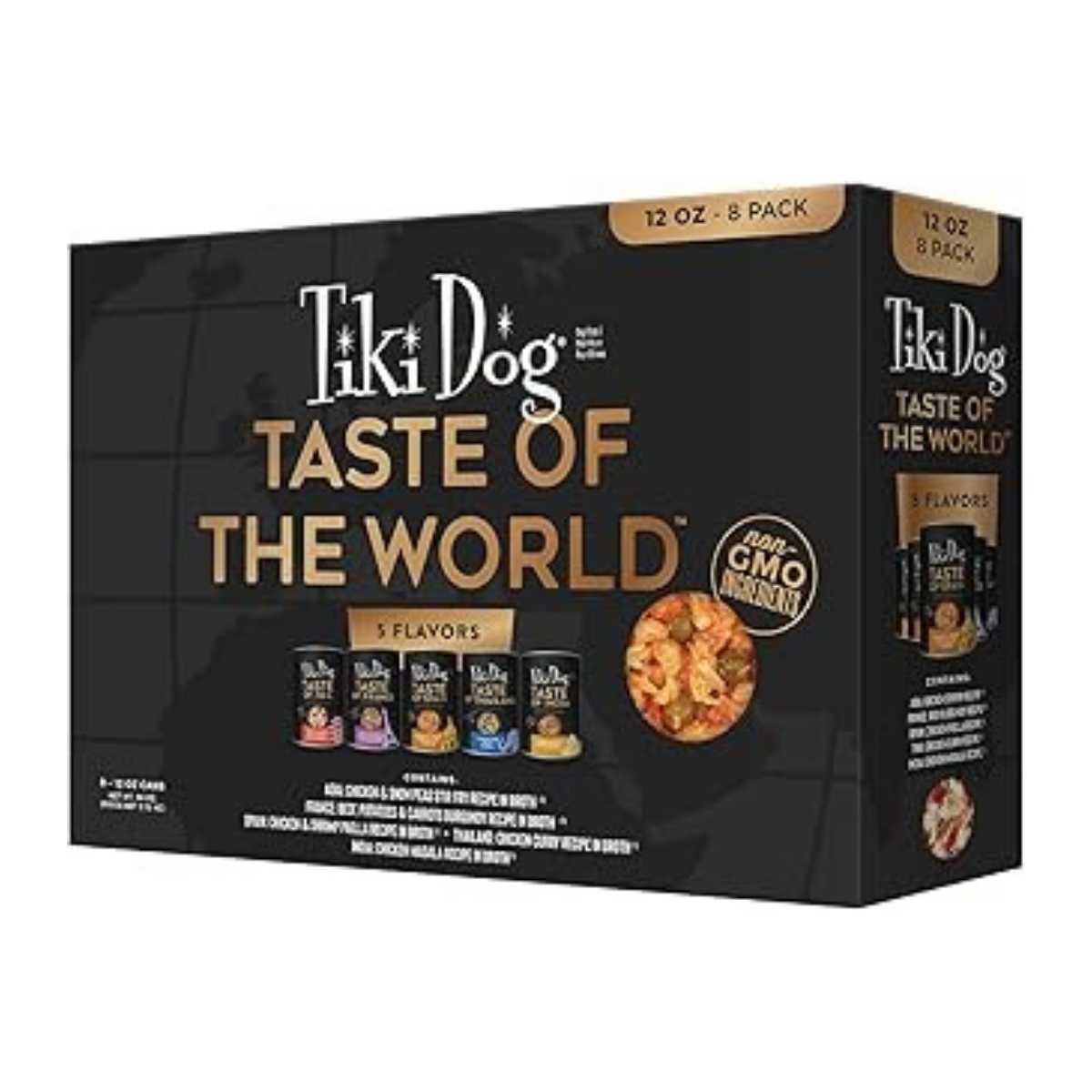 Tiki Pet Taste of the World Variety Pack-8/12 oz Cans