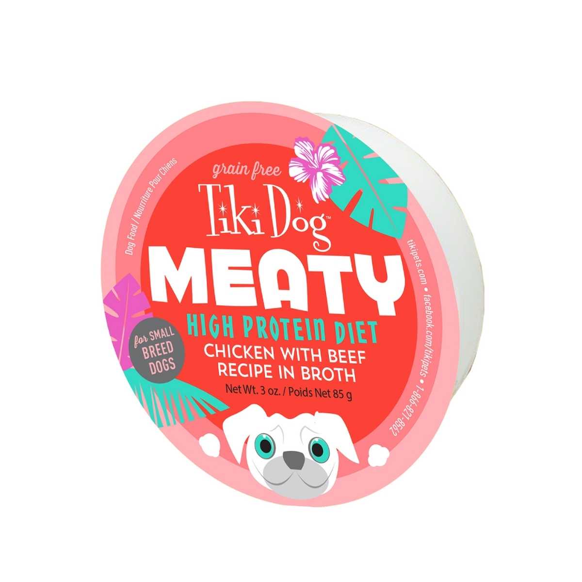 Tiki Pet Meaty W Recipe Cups