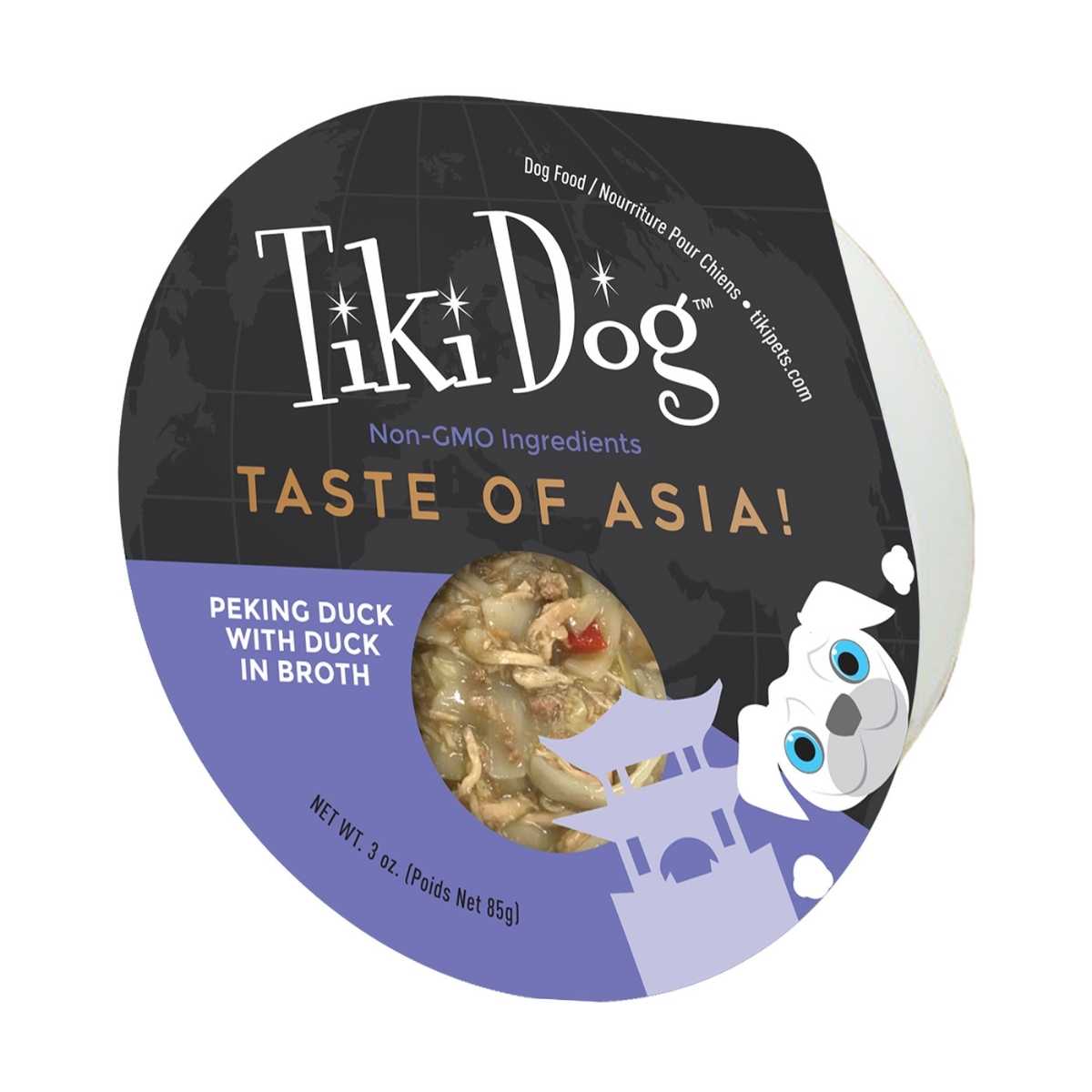 Tiki Pet Taste of Asia! Peking Duck-4/3 oz Cups