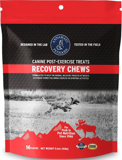 Annamaet Recovery Chews - Canine Post-Exercise Treats 160g