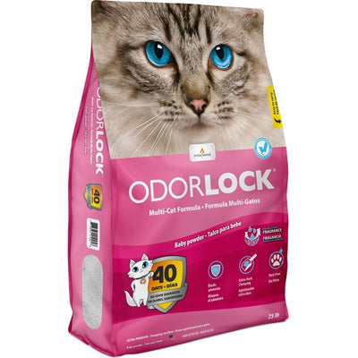 Intersand Odour Lock Binder Clay Litter Aroma Baby Powder for Cat 11.4 kg