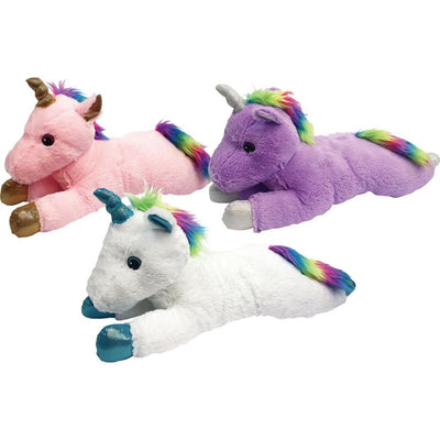 Multipet 24" Jumbo Unicorn Dog Toy, for All Breed Sizes