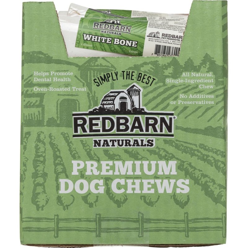 Redbarn White Bone for Dogs, Large (1-Count)