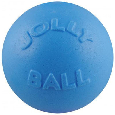 Jolly Pets Bounce-n-Play Dog Toy Ball, 8 Inches/Large, Blueberry, (Model: 2508 BB)