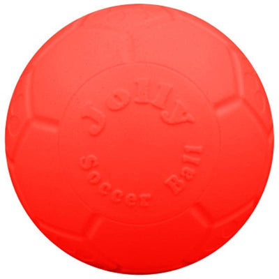 Jolly Pets Medium Soccer Ball Floating-Bouncing Dog Toy, 6 inch Diameter, Orange (SB06 OR)