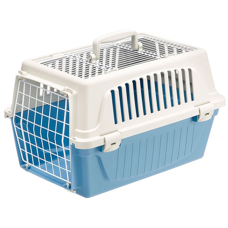 Ferplast Atlas Pet Carrier | Small Pet Carrier for Dogs & Cats w/Top & Front Door Access