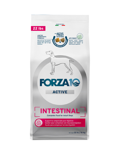 Forza10 Active Intestinal Support Dry Dog Food, Fish Flavor, 22 lb