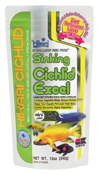 Hikari Cichlid Excel Sinking Pellets