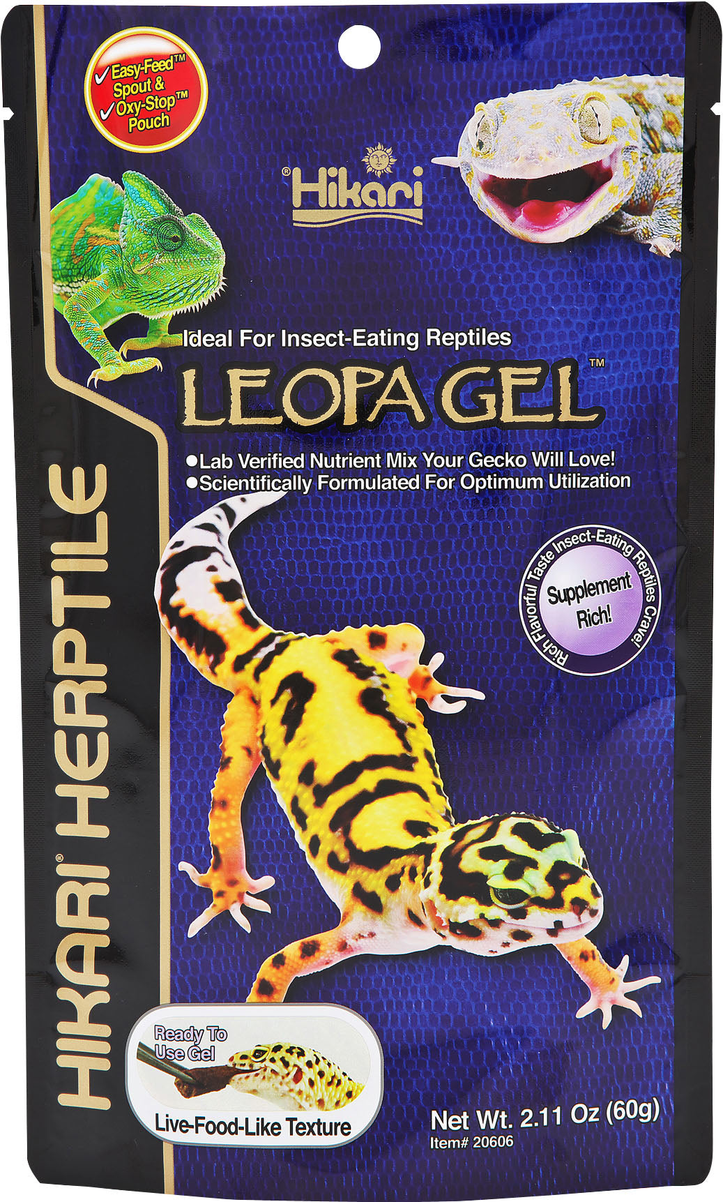 Hikari Leopagel Reptile Food