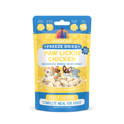 Weruva Dog Freeze Dried Paw Lickin' Chicken Dry Dog Food