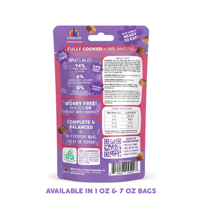 Weruva Cat Freeze Dried Mideast Feast Tuna, Salmon & Tilapia Dry Cat Food