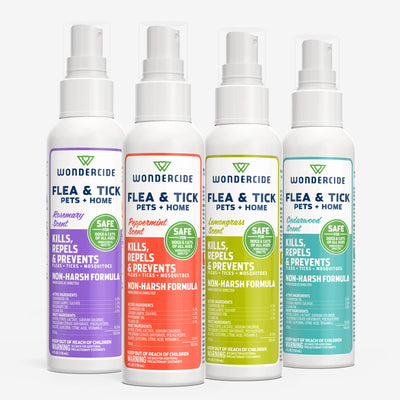 Wondercide Flea & Tick Spray for Pets + Home, Rosemary, 4 oz