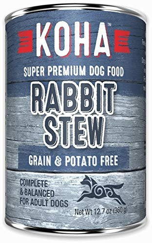 KOHA, Dog Rabbit Stew Can, 12.7 Ounce