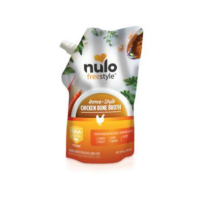 Nulo FreeStyle Homestyle Chicken Bone Broth for Dogs & Cats, 20 oz