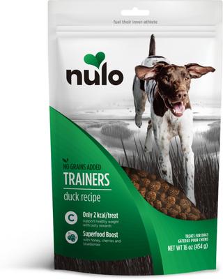 Nulo FreeStyle Trainers Duck Recipe Grain-Free Dog Treats, 16 oz