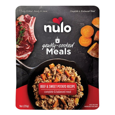 Nulo Gently-Cooked Meals Beef & Sweet Potato Recipe Wet Dog Food, 9 oz Pouch