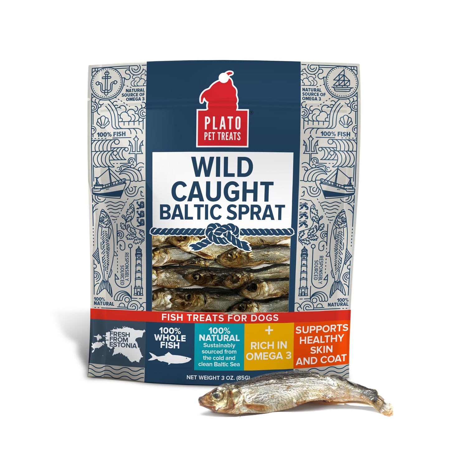 Plato Baltic Sprat 3oz