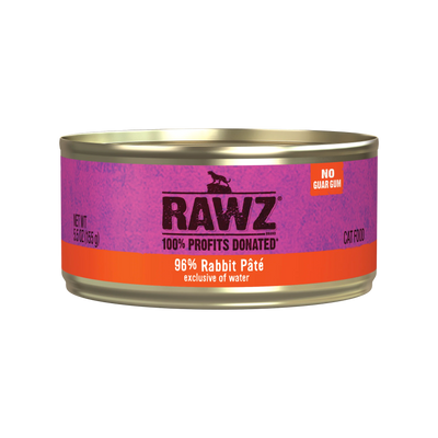 RAWZ 96% Rabbit Pate Cat Food