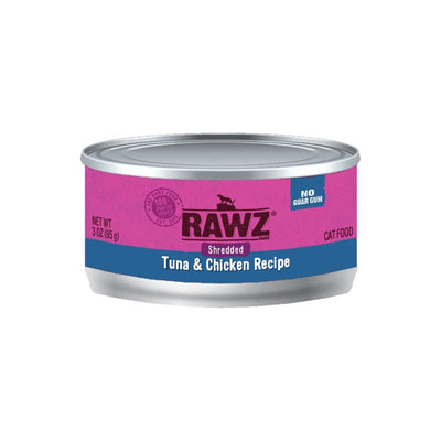 Rawz Shredded Tuna & Chicken Recipe Adult Canned Cat Food