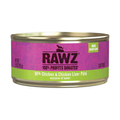 RAWZ 96% Chicken & Chicken Liver Pate Cat Food