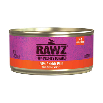 RAWZ 96% Rabbit Pate Cat Food