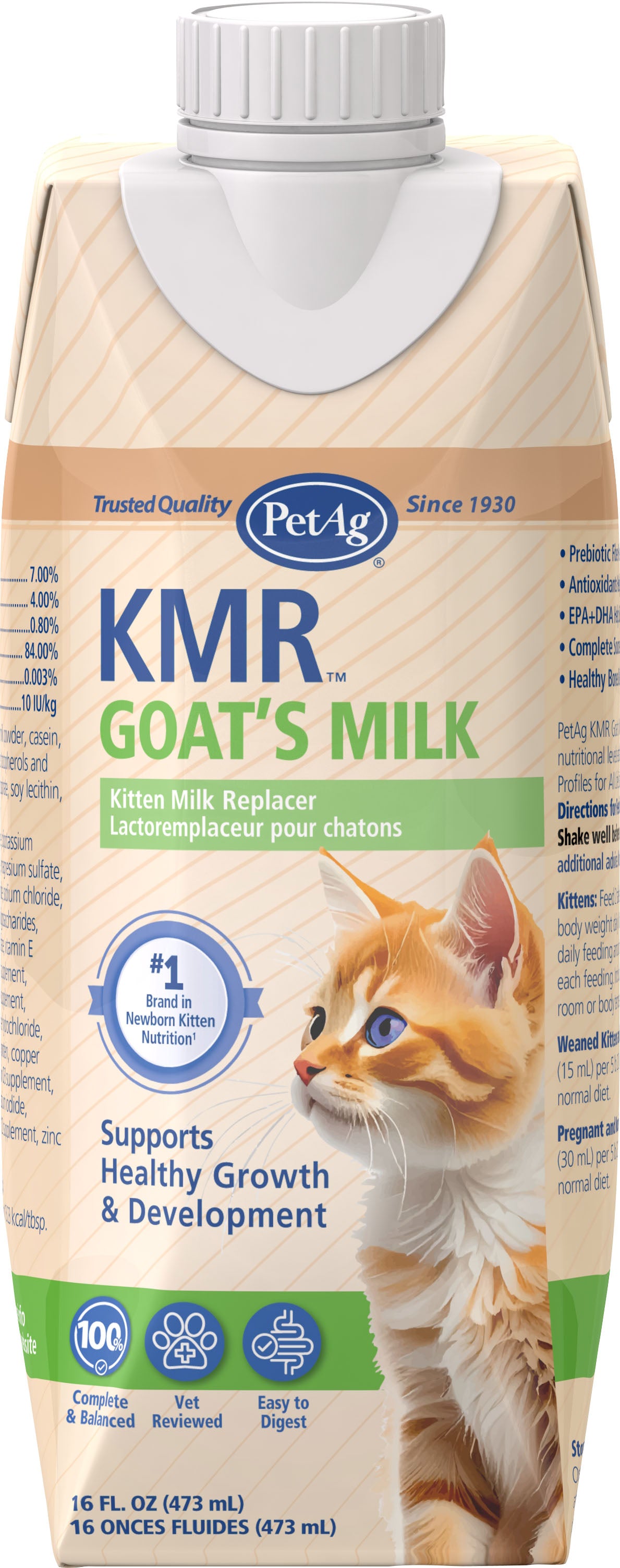 Goat'S Milk Kitten Replacement Liquid