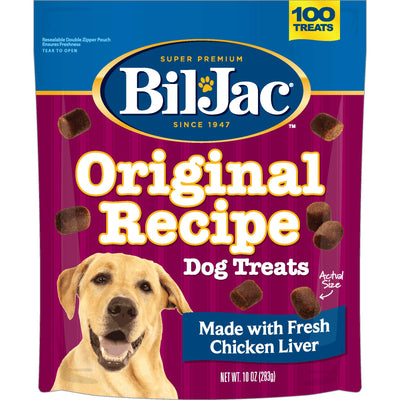 Bil-Jac Original Recipe Dog Liver Treats 10 oz