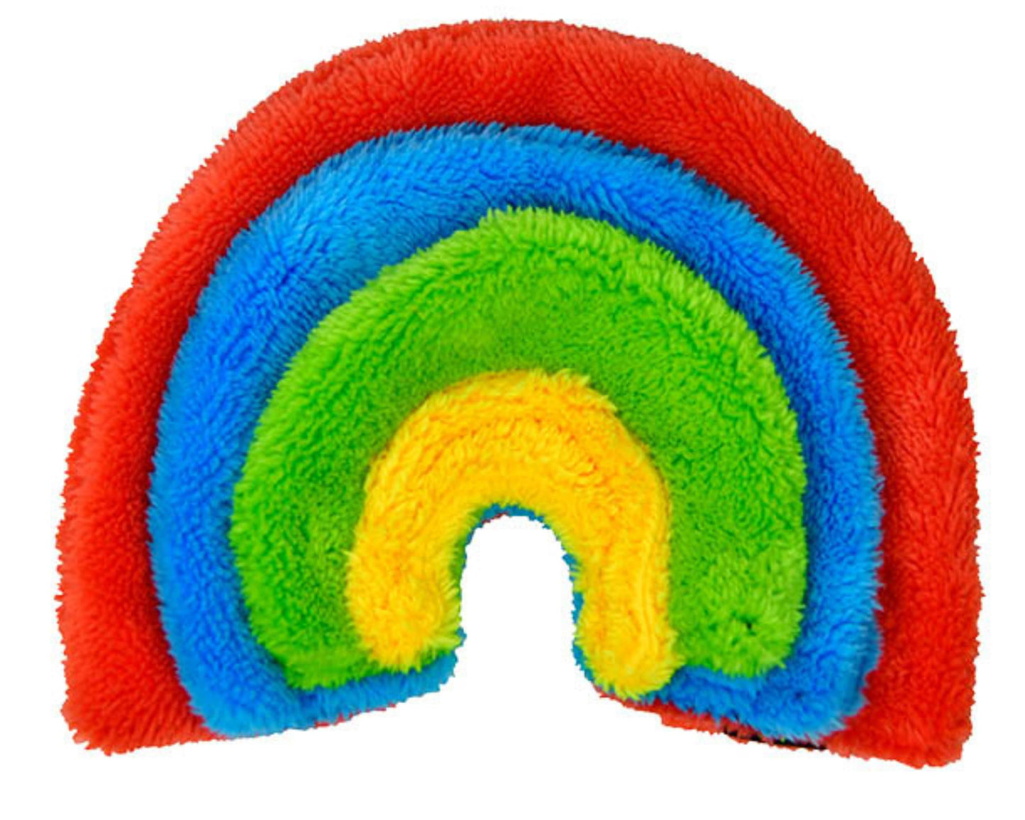 Cycle Dog Duraplush Medium Rainbow: Sqeakerless Eco-Friendly and Durable Toy for Dogs | Perfect for Fetch and Tug-of-War Play | Made in USA