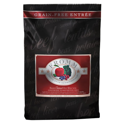 Fromm Four-Star Nutritionals Beef Frittata Veg Dog Food - Premium Dry Dog Food - Beef Recipe - 26 lb