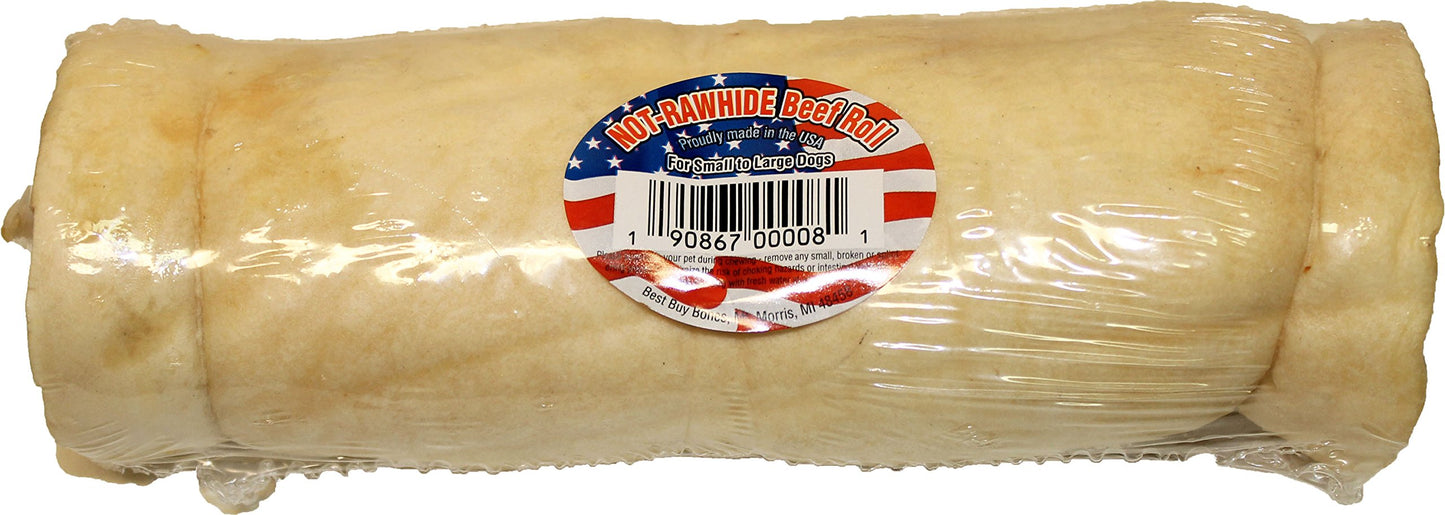 Best Buy Bones Bci USA Not-Rawhide Beef Roll Natural Chew Treat