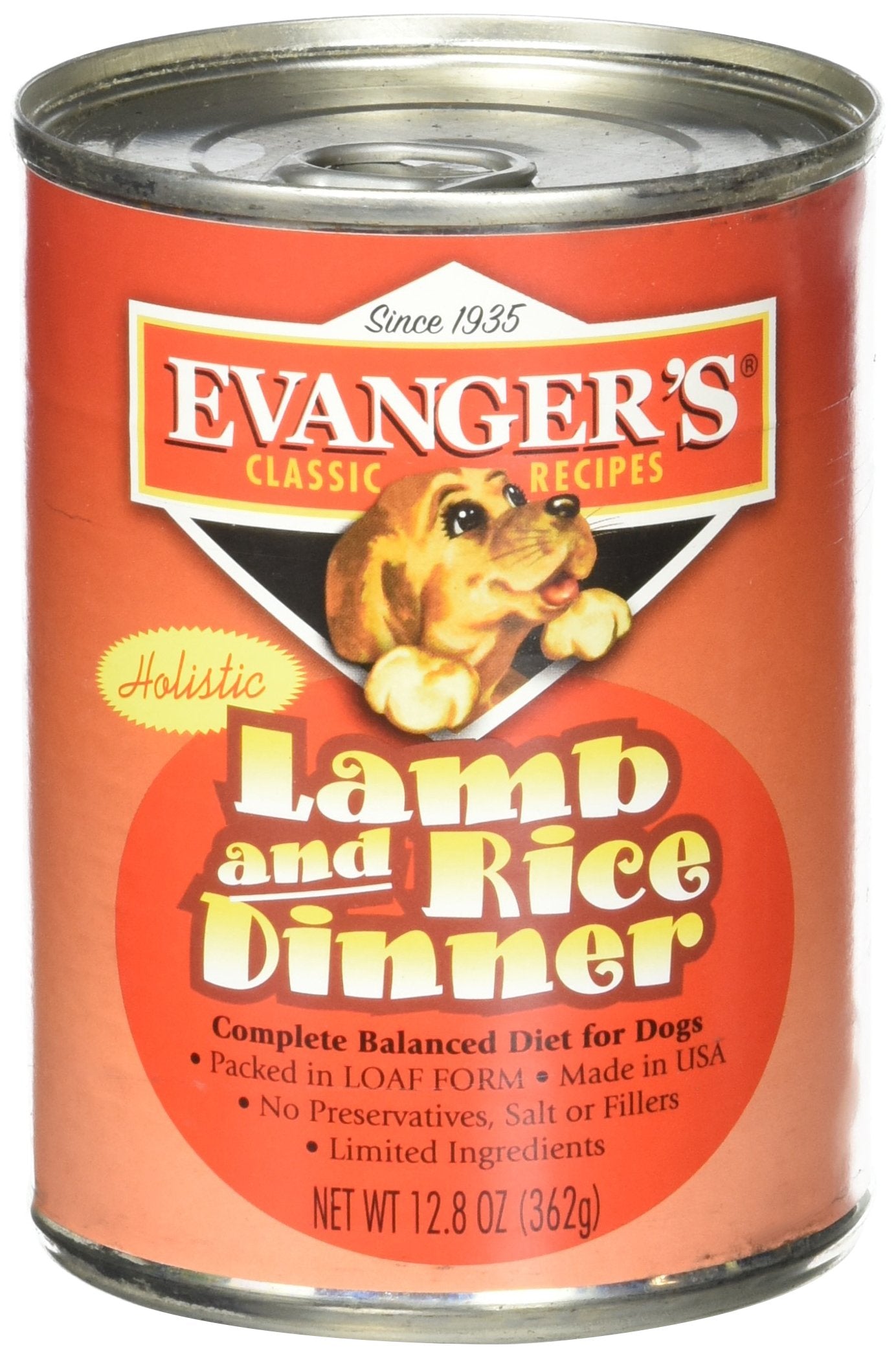 Evangers Complete Classic Dinners - Lamb & Rice - 12x13 oz