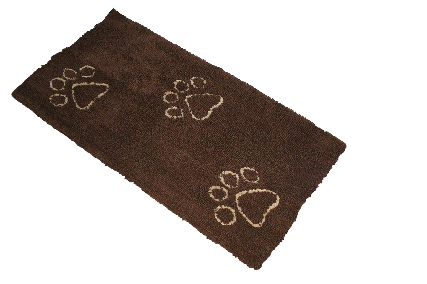 Dog Gone Smart Dirty Dog Microfiber Paw Doormat - Muddy Mats For Dogs - Super Absorbent Dog Mat Keeps Paws & Floors Clean - Machine Washable Pet Door Rugs with Non-Slip Backing | Runner Almond