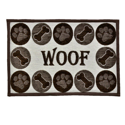 Loving Pets Bella Fashion Mat for Dogs, Woof Chenille, (7570)