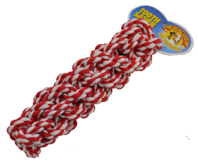 Amazing Pet Products Retriever Rope Dog Toy, 7.5-Inch, Red