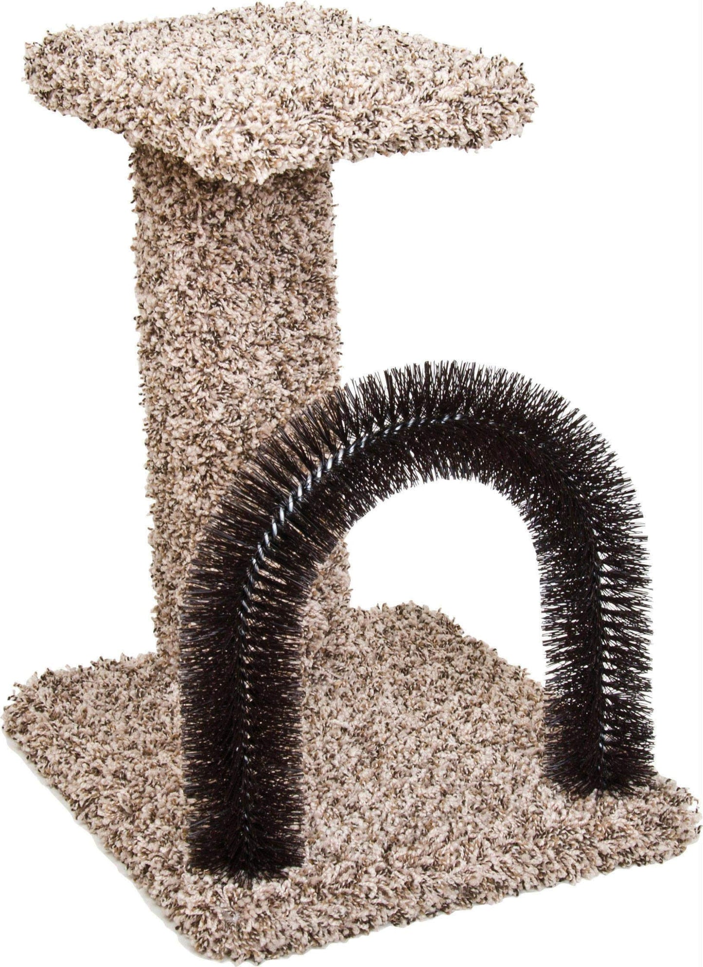 WARE 089669 Kitty Brush-N-Perch Natural, 13.5X15.75X20.5