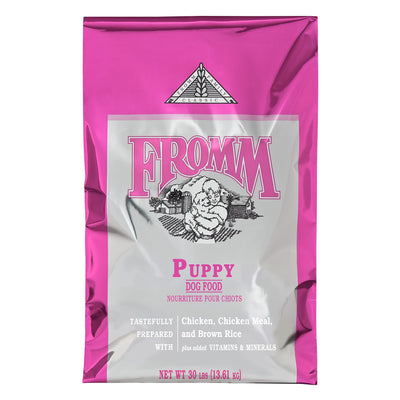 Fromm Classic Puppy Dog Food - Premium Dry Puppy Food for Large, Medium, & Small Breeds - Chicken Recipe - 30 lb