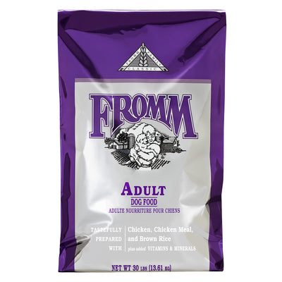 Fromm Classic Adult Dog Food - Premium Dry Dog Food for Large, Medium, & Small Breeds - Chicken Recipe - 30 lb