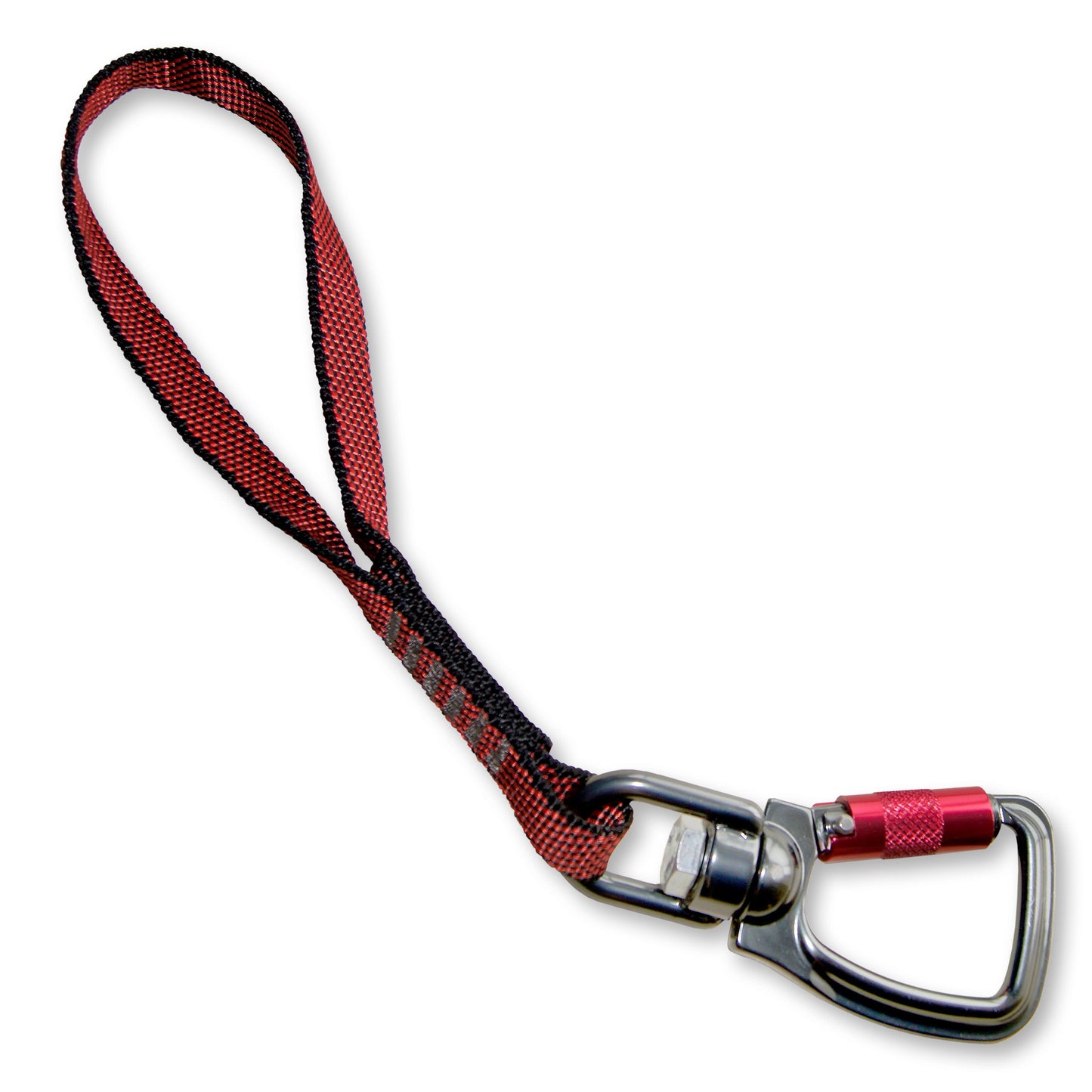 Kurgo Swivel Seatbelt Tether for Dogs, Car Seat Belt for Pets, Adjustable Dog Safety Belt Leash, Quick & Easy Installation, Works with Any Pet Harness, Swivel Tether Carabiner Clip (Red)