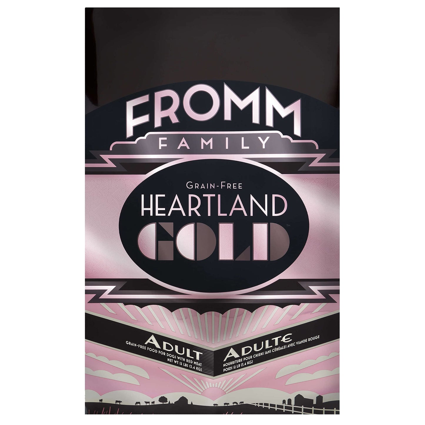 Fromm Heartland Gold Adult Premium Dry Dog Food - Beef Recipe - 12 lb