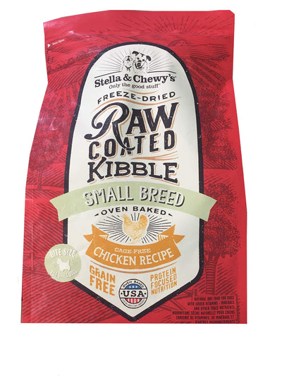 Stella & Chewy's Raw Coated Small Breed Chicken Recipe Dog Food 10lb (186011001677)