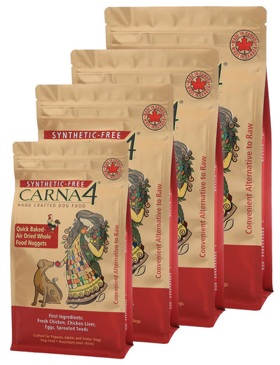 CARNA4 Hand Crafted Dog Food, 22-Pound, Chicken