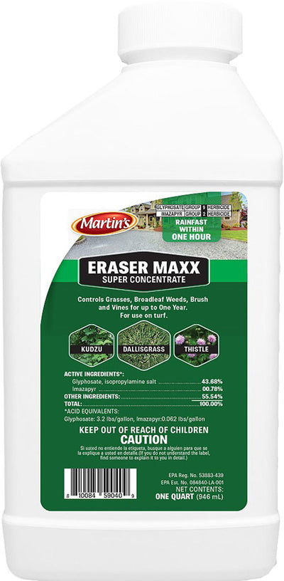 Martin'S Eraser Maxx Super Concentrate Herbicide (Pack Of 6)