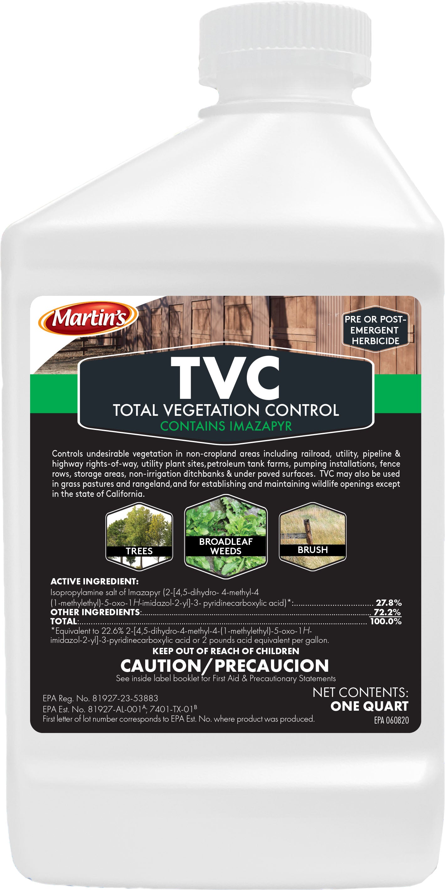 Martin'S Total Vegetation Control Concentrate (Pack Of 6)